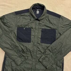Mountain Hardwear Trekkin Puffer Quilted Snap Shirt Jacket Medium